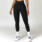 Load image into Gallery viewer, V Back Swept High Waist Contoured Leggings With Performance
