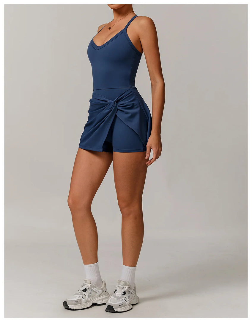 Breathable Seamless Yoga Jumpsuit Set Luxe Bodysuit