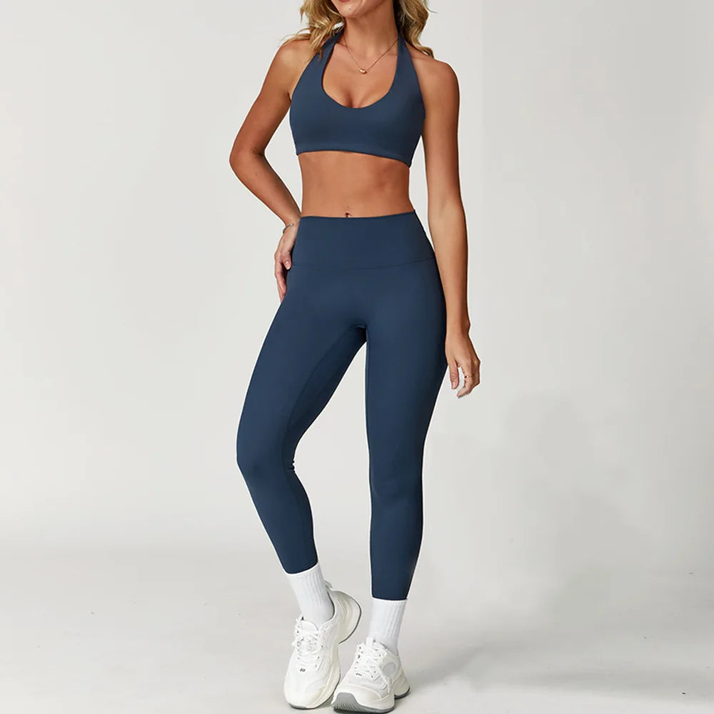 Luxuriously Seamless 2 Piece High Waist Set Contouring