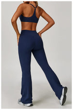 Load image into Gallery viewer, Contoured High Impact Sculpted Premium Sports Bra Seamless
