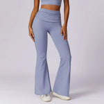 Load image into Gallery viewer, High Waist Flare Leggings for Studio Sophistication
