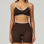 Load image into Gallery viewer, Seamless Contour Two Piece Yoga Set Luxe Performance Wear
