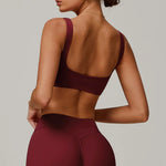 Load image into Gallery viewer, Seamless Contour Performance Sports Bra Nylon Spandex
