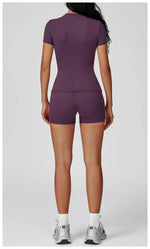 Load image into Gallery viewer, 2 Piece Seamless Yoga Set Performance Leggings Luxe
