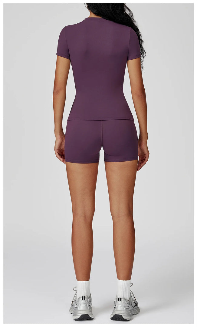 2 Piece Seamless Yoga Set Performance Leggings Luxe