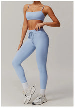 Load image into Gallery viewer, Contour High Waist Drawstring Sculpt Leggings Performance
