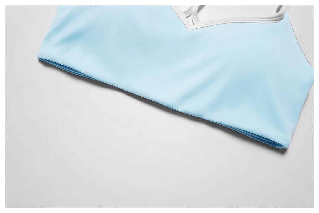 Breathable High Support Contour Seamless Bra Nylon Spandex