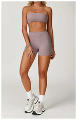Load image into Gallery viewer, Running High Waist Contoured Scrunching Shorts Nylon
