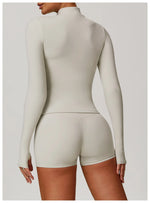 Load image into Gallery viewer, Premium Breathable Long Sleeve Performance Gym Top Nylon
