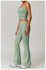 Load image into Gallery viewer, Sculpted Strapless Yoga Vest Contoured Support Brassiere
