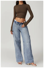 Load image into Gallery viewer, Breathable Seamless Contour Long Sleeve Top Performance
