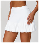 Load image into Gallery viewer, High Waist Tennis Skirt With Breathable Pockets Nylon
