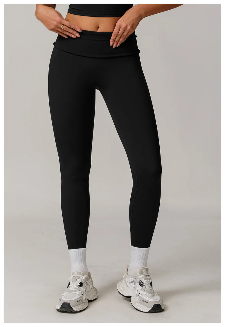 High Waist Contour Performance Leggings With Support