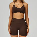 Load image into Gallery viewer, Seamless Contour 2-Piece Contemporary Yoga Set Breathable
