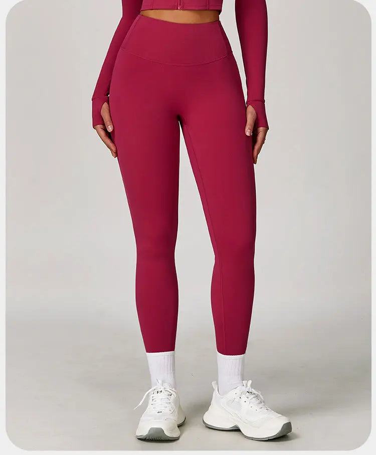 Seamless High Waist Yoga Studio Leggings Compression