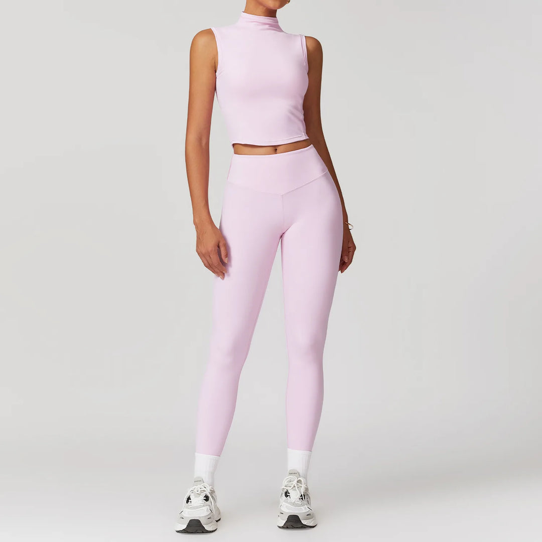 Two Piece Contoured Athleisure Set