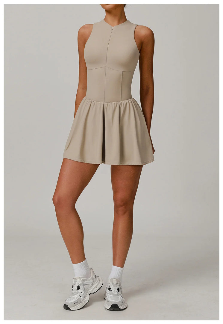 Backless Zippered One Piece Jumpsuit Luxe Essentials