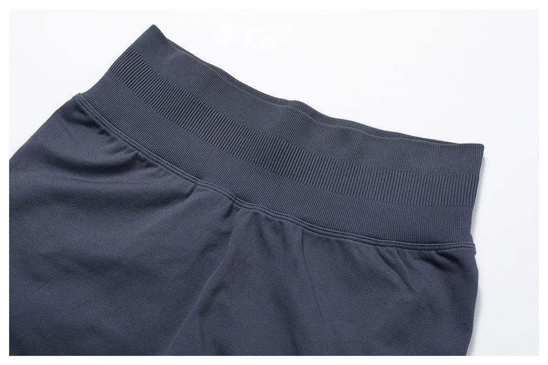 Two Piece Yoga Set Seamless Contour Performance Wear