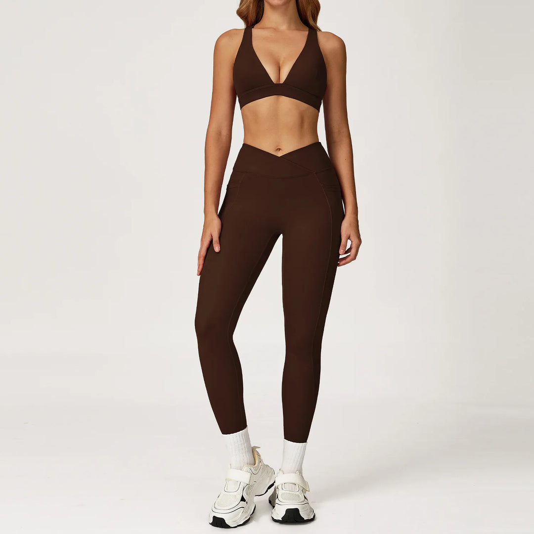 2 Piece Premium Luxe Contoured Tracksuit Nylon Knit