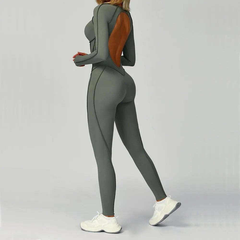 Seamless Contour Yoga Tracksuit Set Performance Wear