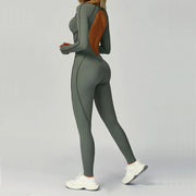 Seamless Contour Yoga Tracksuit Set Performance Wear