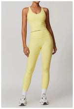 Load image into Gallery viewer, 2 Piece Premium Contoured Leggings Set For Performance
