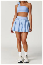 Load image into Gallery viewer, Two Piece Yoga Set Contoured Ribbed Performance Wear
