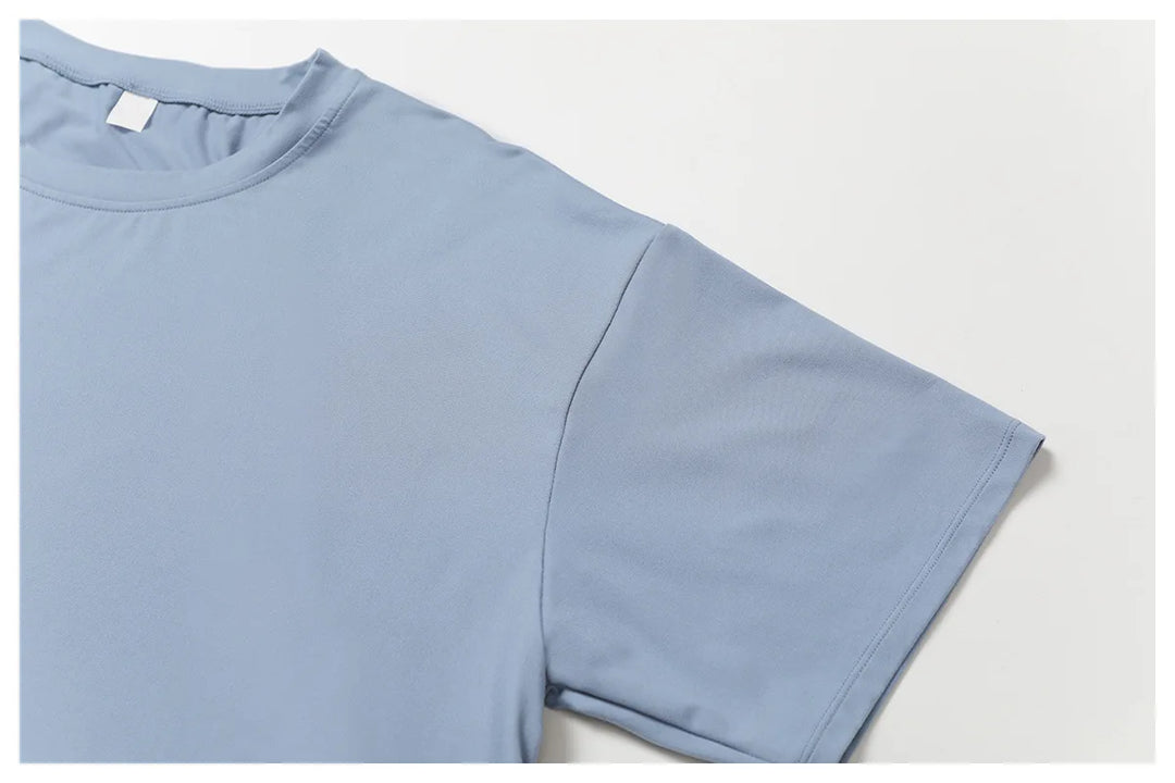 Moisture Wicking Luxe Contour Yoga Top Short Sleeve