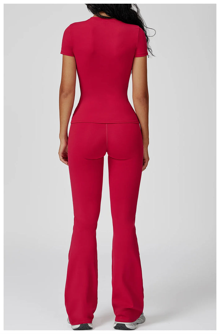 2 Piece Seamless Yoga Set Performance Leggings Luxe