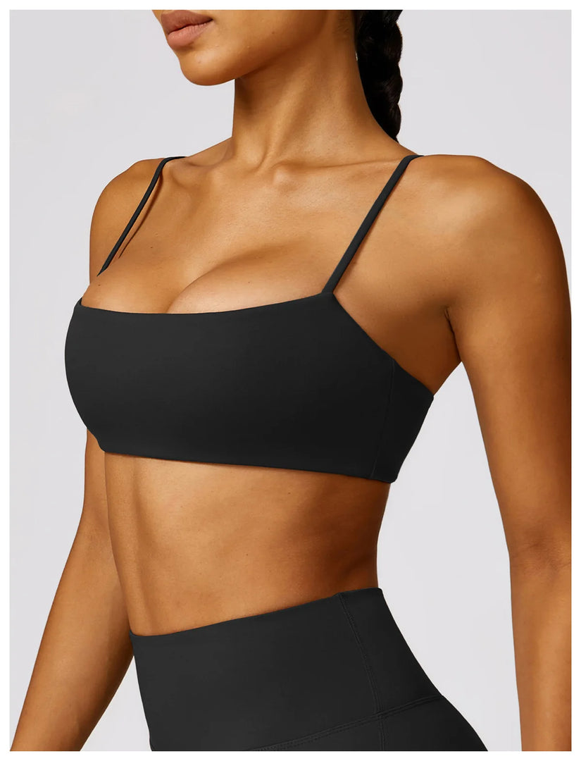 Breathable Contoured Strappy Everyday Performance Bra