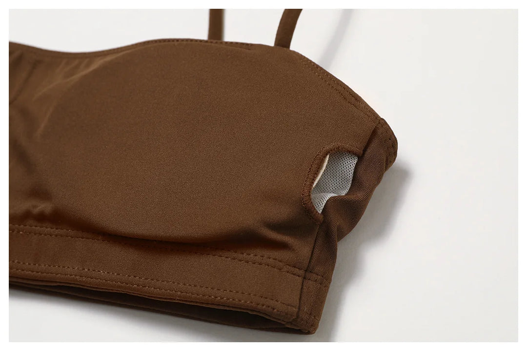 Breathable Contoured Strappy Everyday Performance Bra