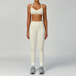 Load image into Gallery viewer, Seamless Performance Contour Yoga Set With Waist Band
