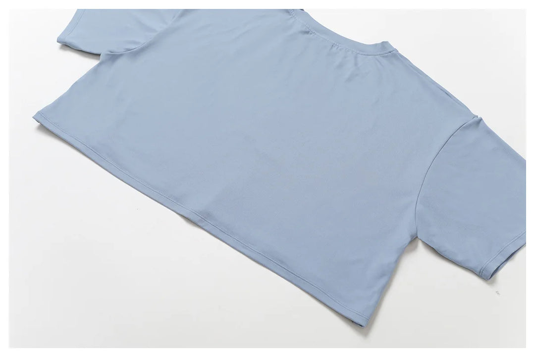 Moisture Wicking Luxe Contour Yoga Top Short Sleeve