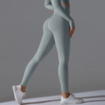 Load image into Gallery viewer, Seamless High Waist Yoga Leggings Performance Comfort
