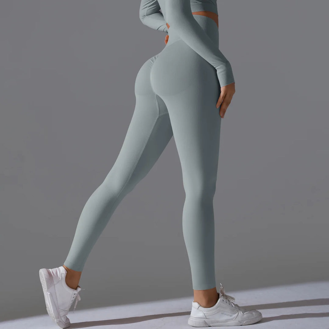 Seamless High Waist Yoga Leggings Performance Comfort