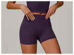 Load image into Gallery viewer, Running High Waist Contoured Scrunching Shorts Nylon
