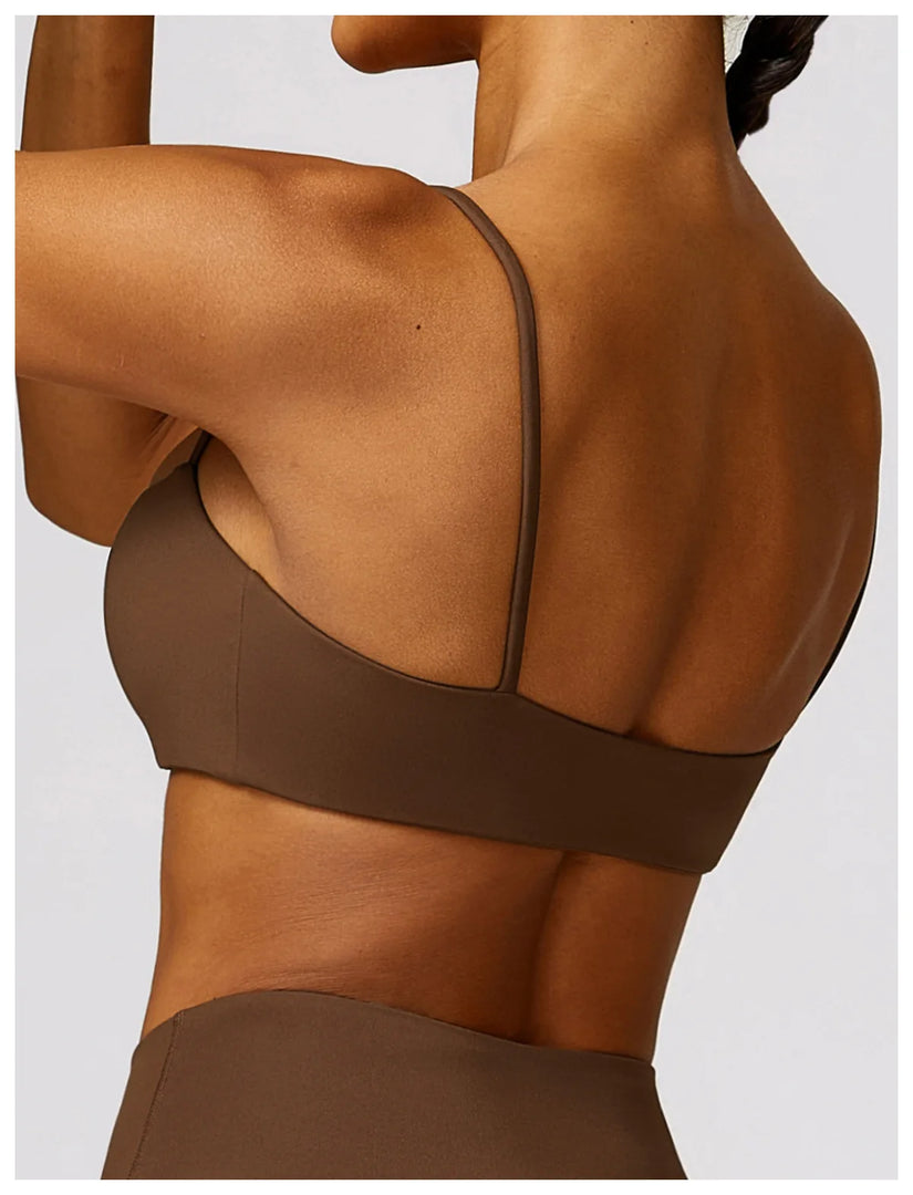 Breathable Contoured Strappy Everyday Performance Bra