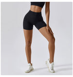 Load image into Gallery viewer, High Waist Yoga Shorts Contour Moisture Wicking Breathable
