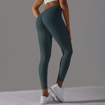 Load image into Gallery viewer, Seamless Contour High Waist Yoga Leggings Performance
