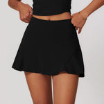 Load image into Gallery viewer, High Waist Contour Skirt Short Culotte Breathable Nylon

