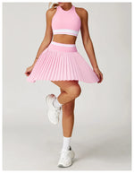 Load image into Gallery viewer, Sculpted Contour Performance Yoga Set Premium Crop
