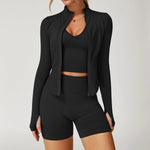 Load image into Gallery viewer, Seamless Performance Yoga Set Contour Luxurious Comfort
