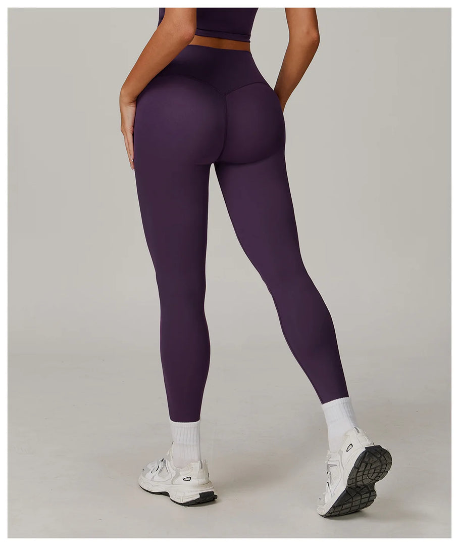 Seamless Sculpted High Waist Leggings Booty Lifting