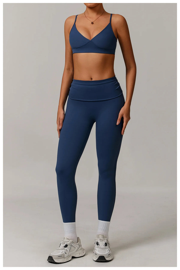 High Waist Contour Performance Leggings With Support