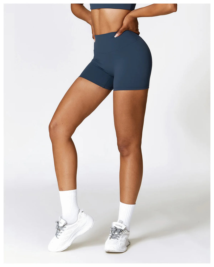 Sculpted Contour Yoga Shorts With Breathable Comfort