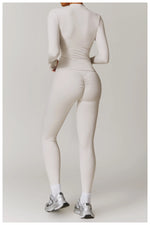 Load image into Gallery viewer, Premium Breathable Long Sleeve Performance Gym Top Nylon
