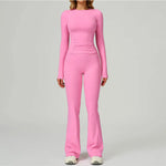 Load image into Gallery viewer, 2 Piece Contoured Breathable Yoga Ensemble Knitwear
