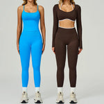 Load image into Gallery viewer, Seamless Contour 2-Piece Contemporary Yoga Set Breathable
