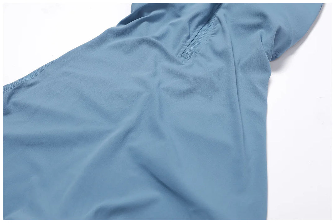 Contour 2 Piece Zipper Front Tracksuit Set Nylon Fabric