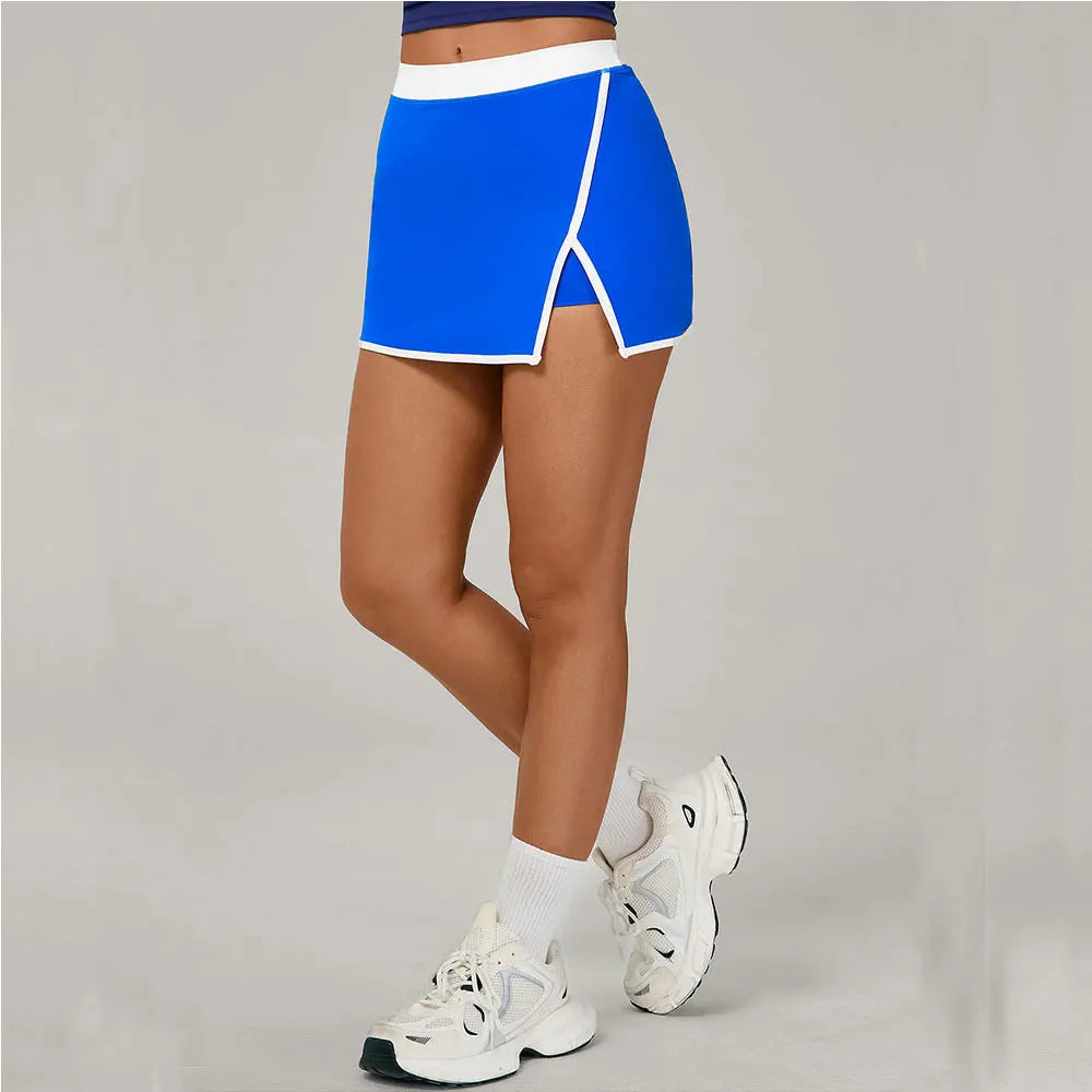 Patchwork Yoga Skirt Anti Glare Running Performance